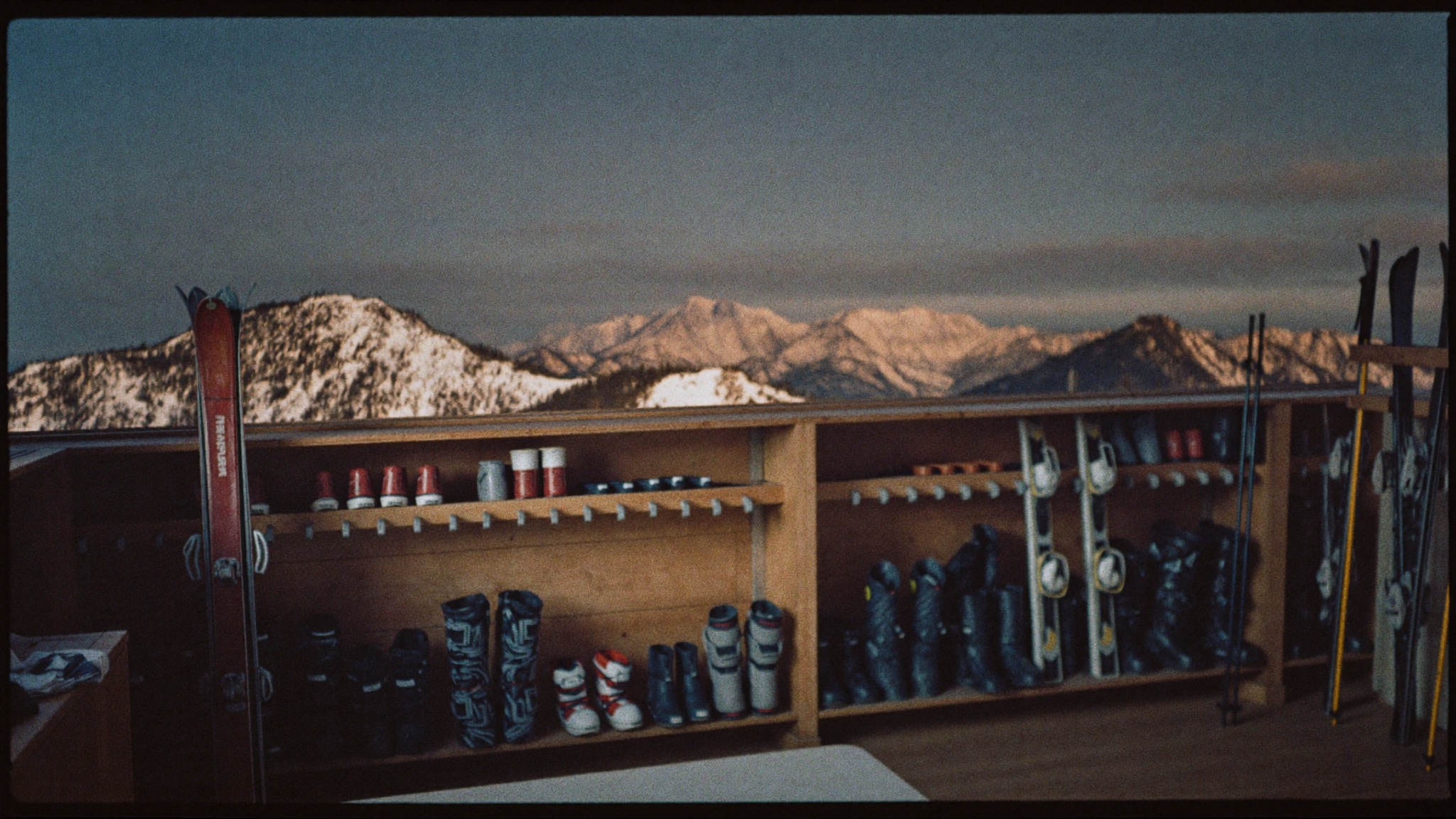 Ski equipment and boot fitting prepared for a short trip in Andorra